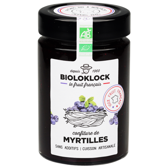 Confiture de myrtilles - 1
