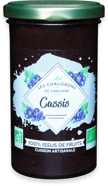 100% issus de fruit cassis bio - 1
